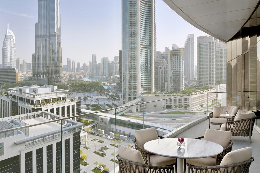 Address Sky View Hotell Dubai Exteriör bild