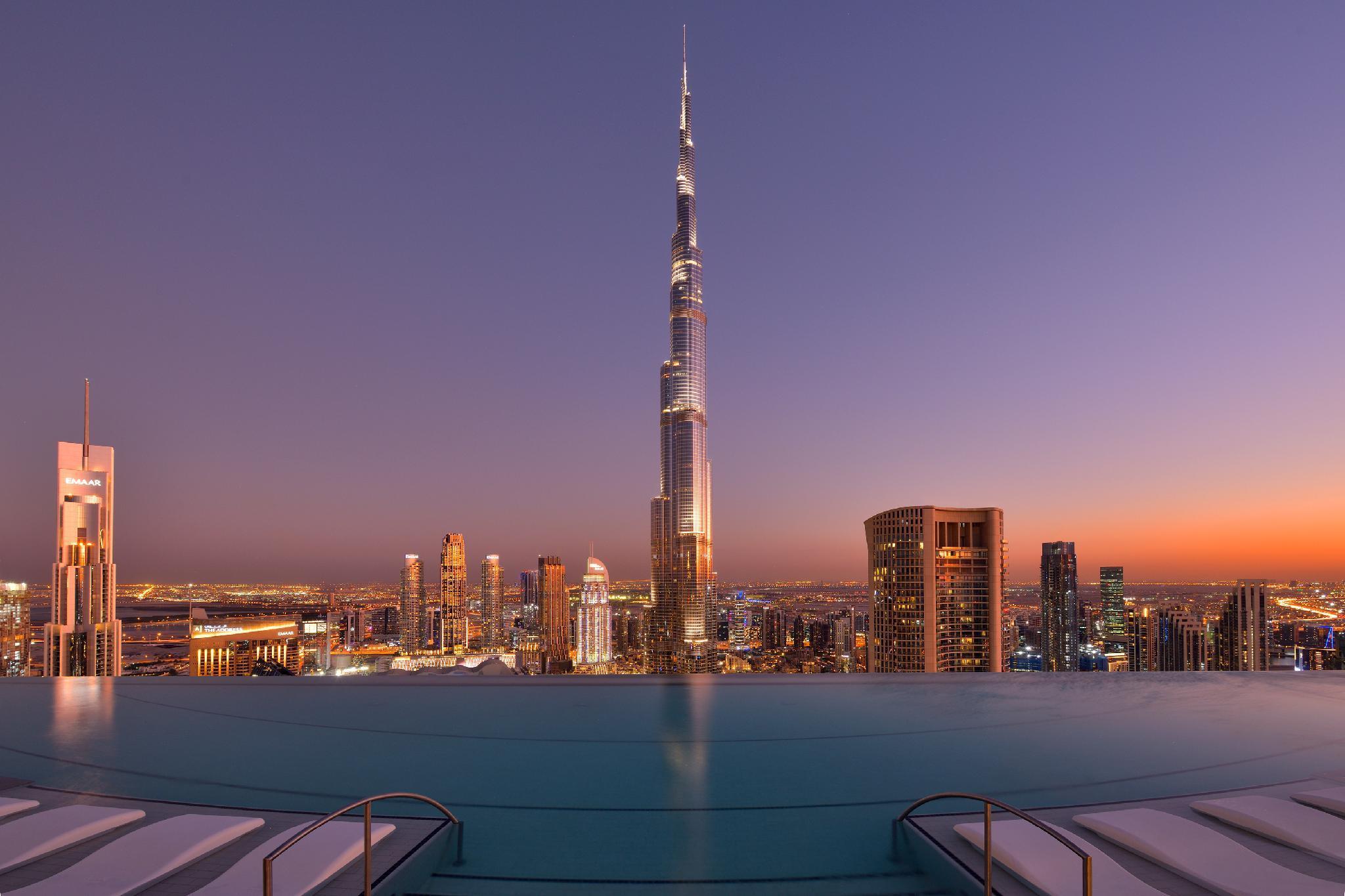 Address Sky View Hotell Dubai Exteriör bild